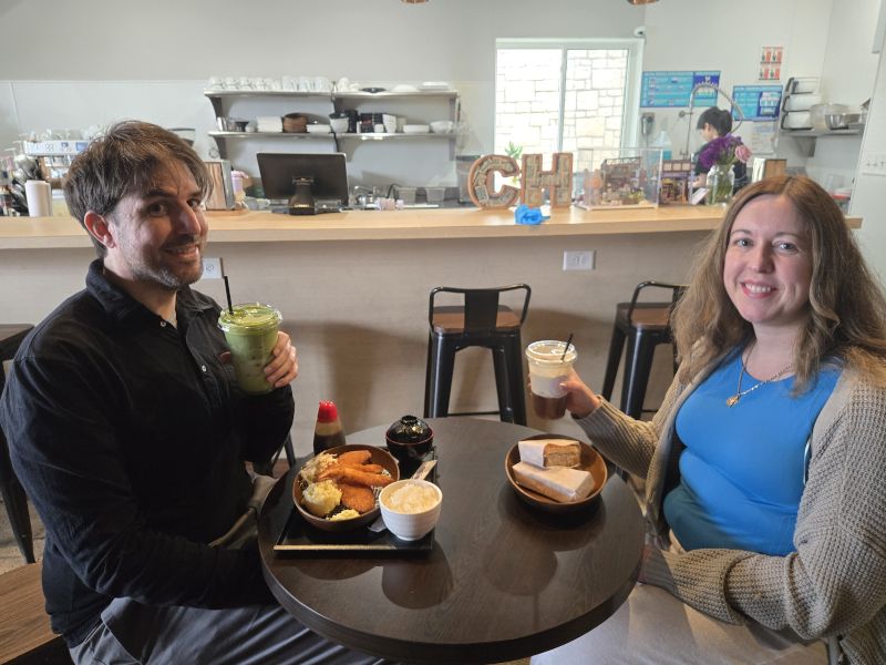 Lunch at Our Favorite Local Coffee Shop