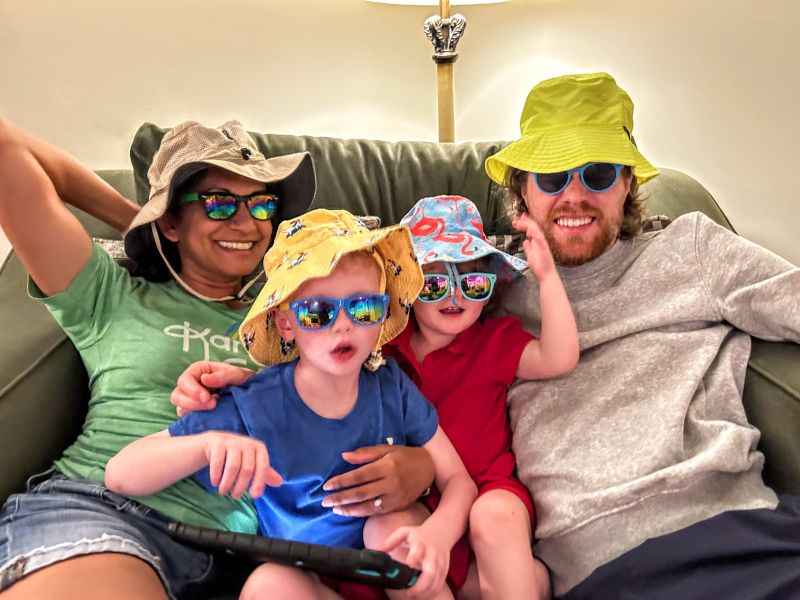 Fun with Niece and Nephew