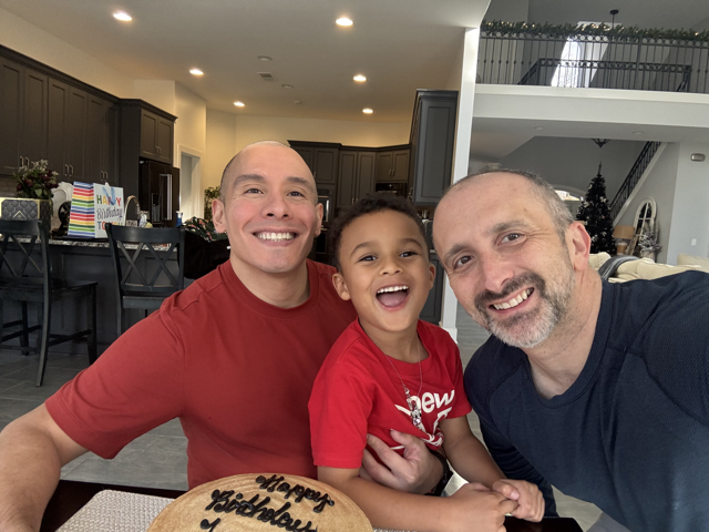 All Celebrating for Jorge's Birthday