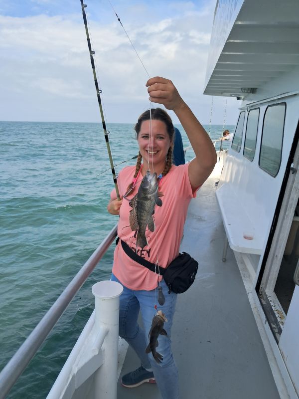 Rachel Fishing in Wildwood