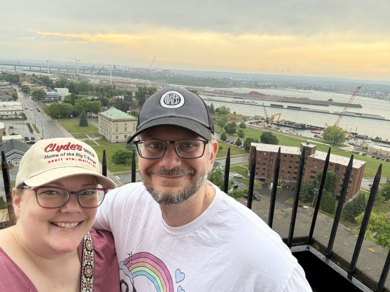 Us at the Sault Saint Marie US - Candara Crossing