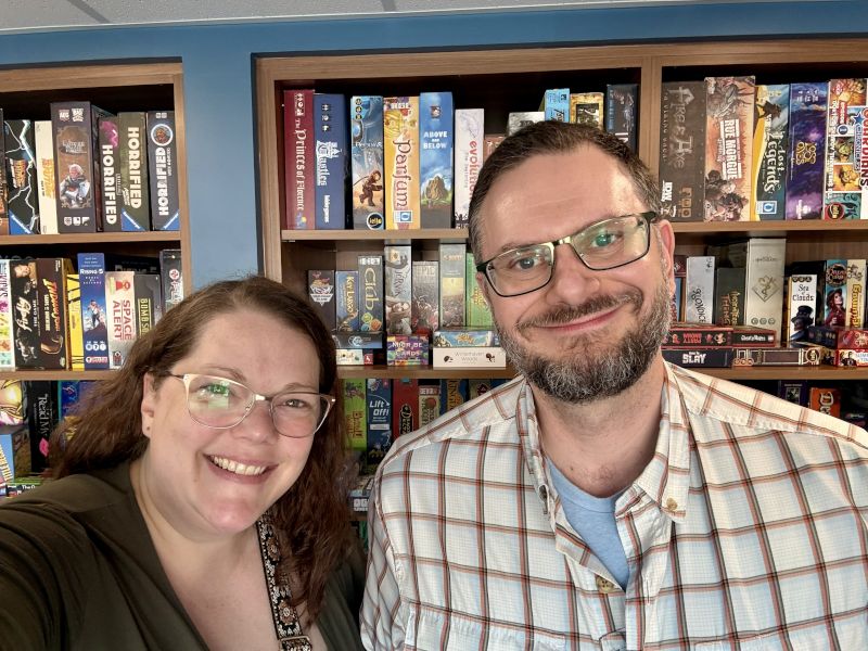 Us at a Local Game Shop
