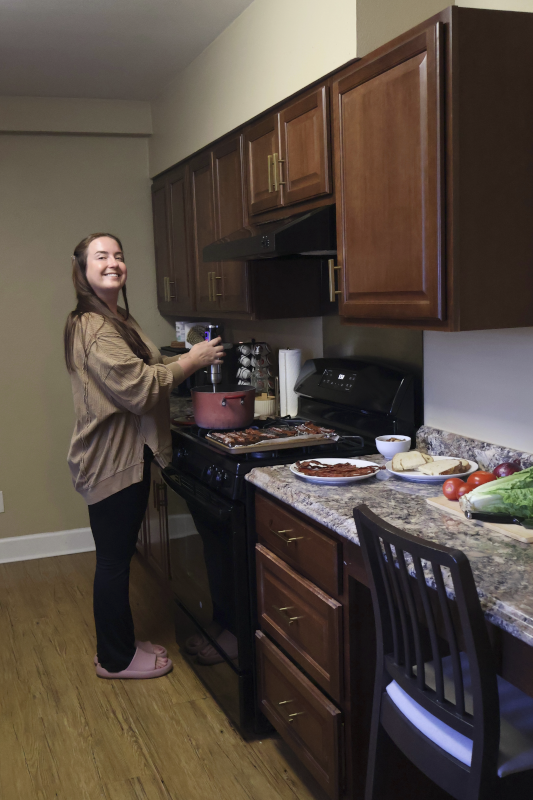 Making Dinner Together at Home