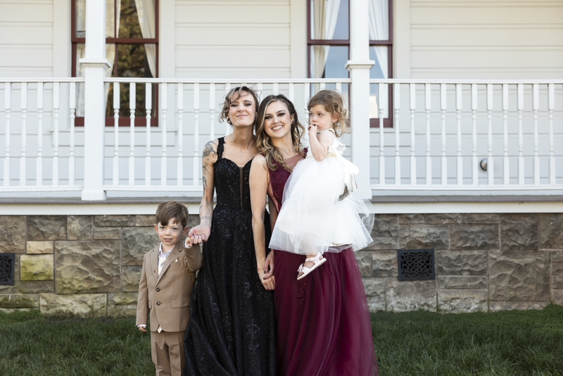 The Cutest Flower Girl and Ring Bearer at  Our Wedding