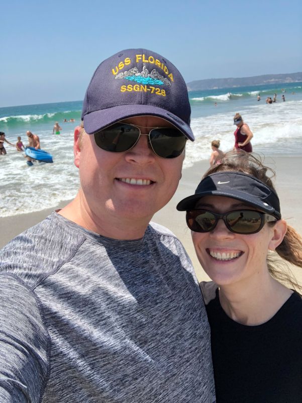 On the Beach in San Diego