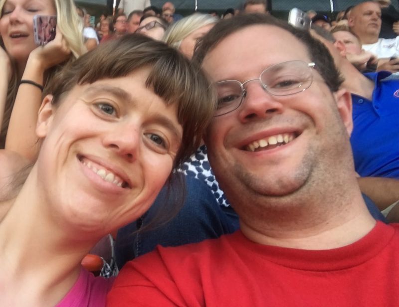 At a Baseball Game