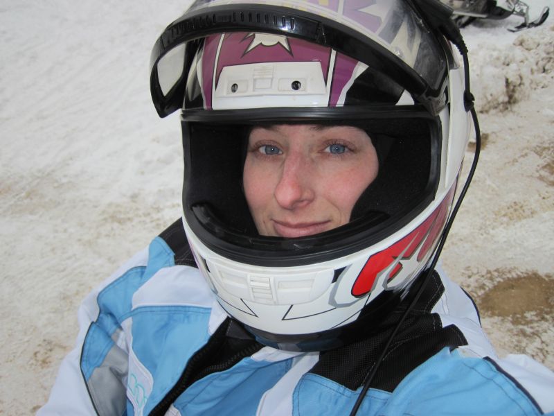 Snowmobiling