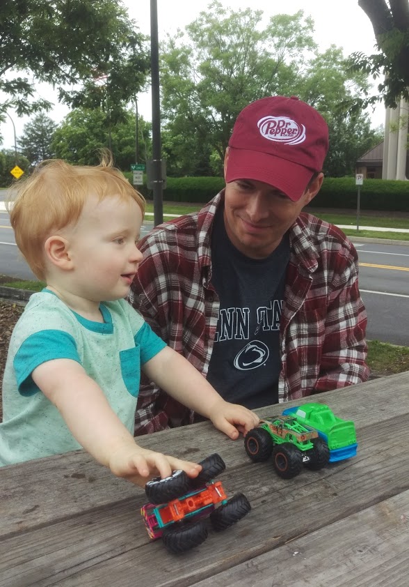 Playing With a Little Friend