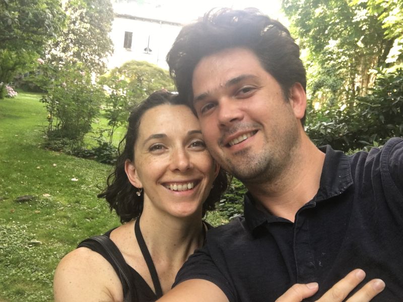 In DaVinci's Garden in Milan, Italy