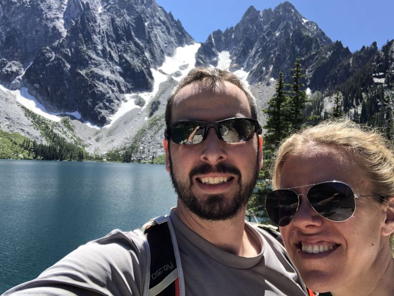 A Beautiful Mountain Lake