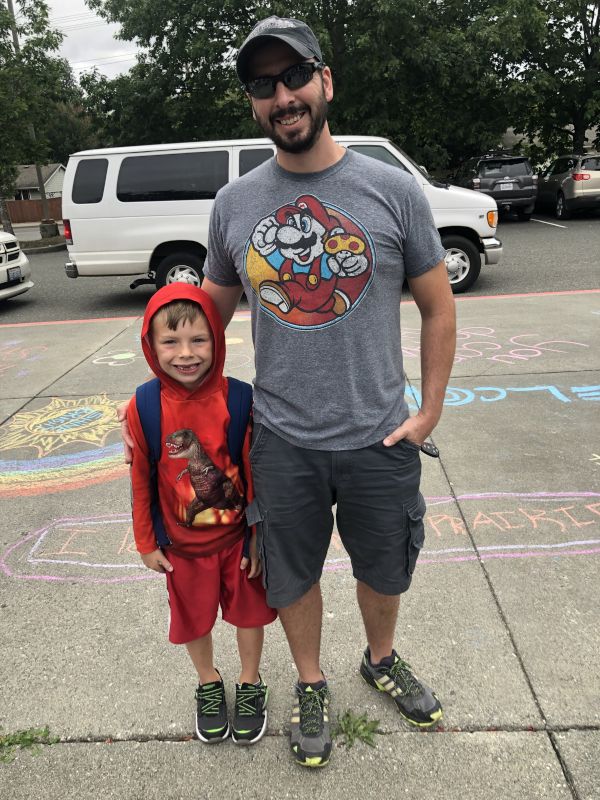 Ben & Kian at School