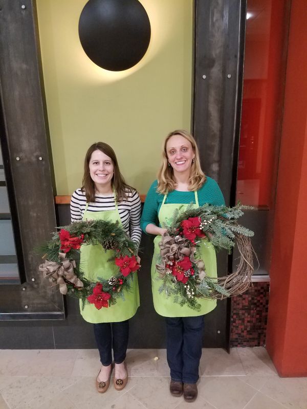 Heather Crafting With a Friend