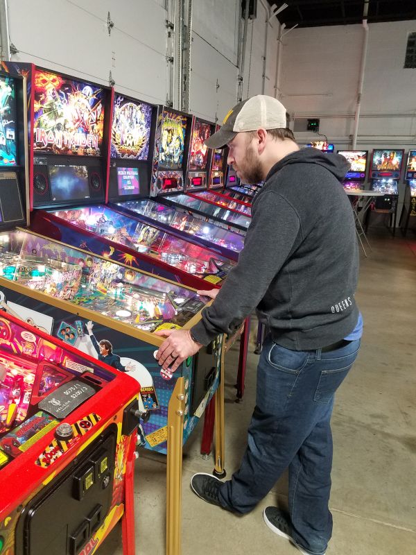 Cory Loves Pinball!
