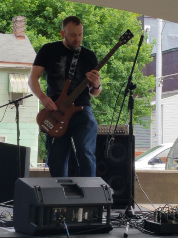 Cory Playing Guitar