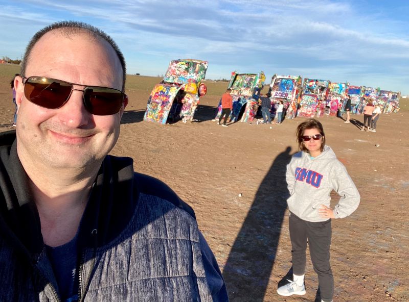 Cadillac Ranch - Route 66 Trip