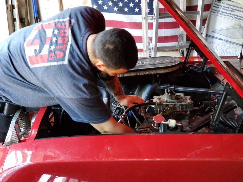 Ryan Loves Working On Cars in His Spare Time