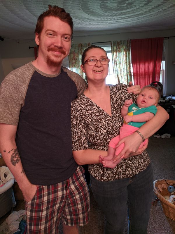 Visiting Our Niece