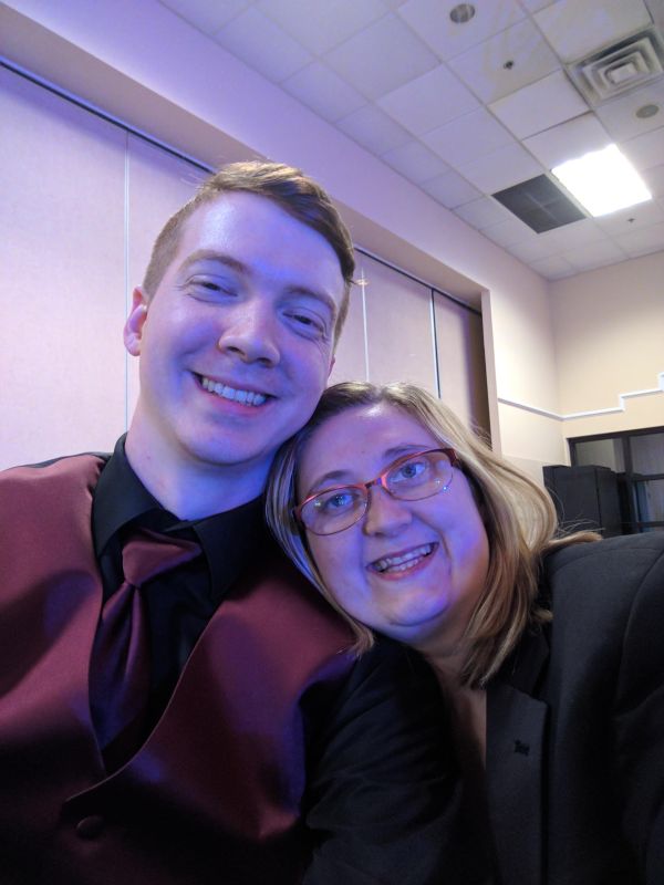 All Dressed Up for a Friend's Wedding