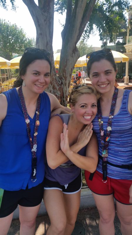 Visiting Rachael's Sister at Disney World