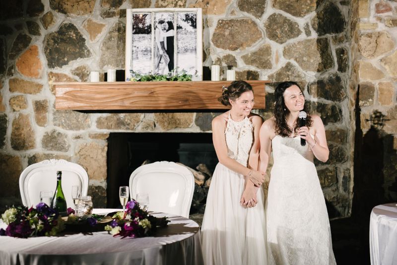 Speaking on Our Wedding Day
