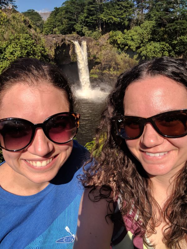 Rainbow Falls in Hawaii