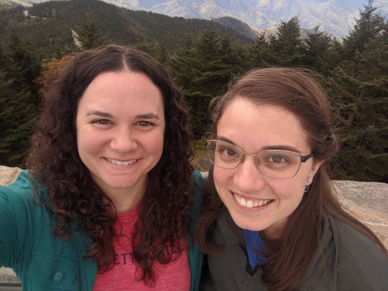 In the Blue Ridge Mountains