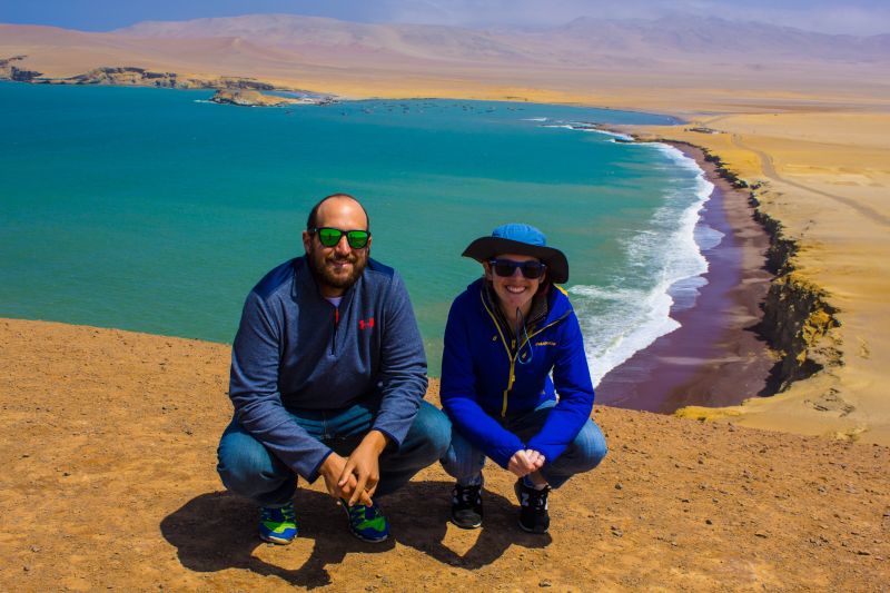 At the Paracas Cliffs