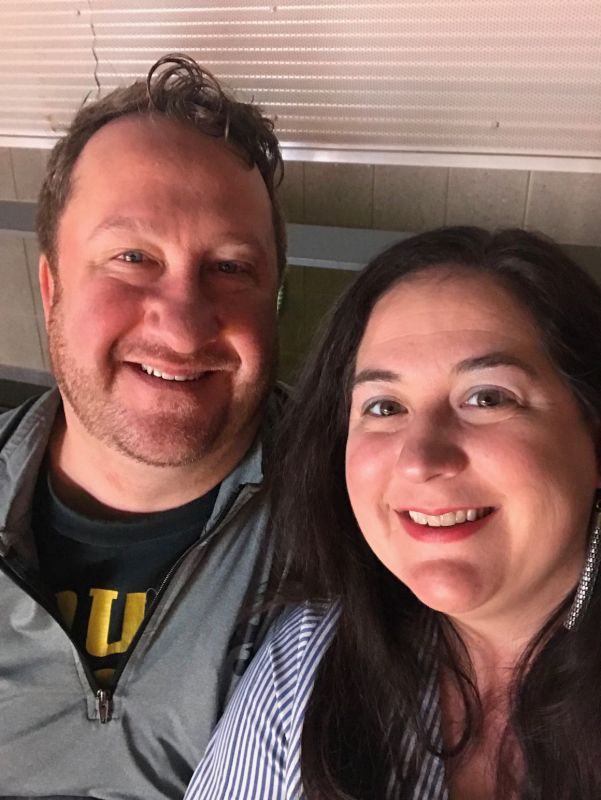 A night out watching college basketball