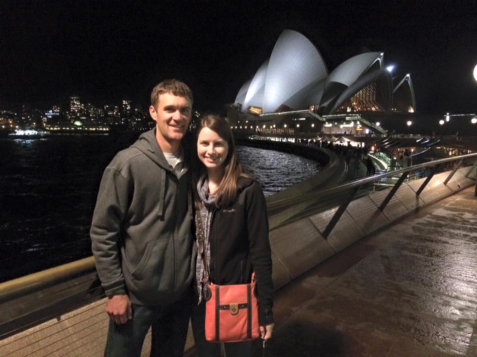 At the Sydney Opera House