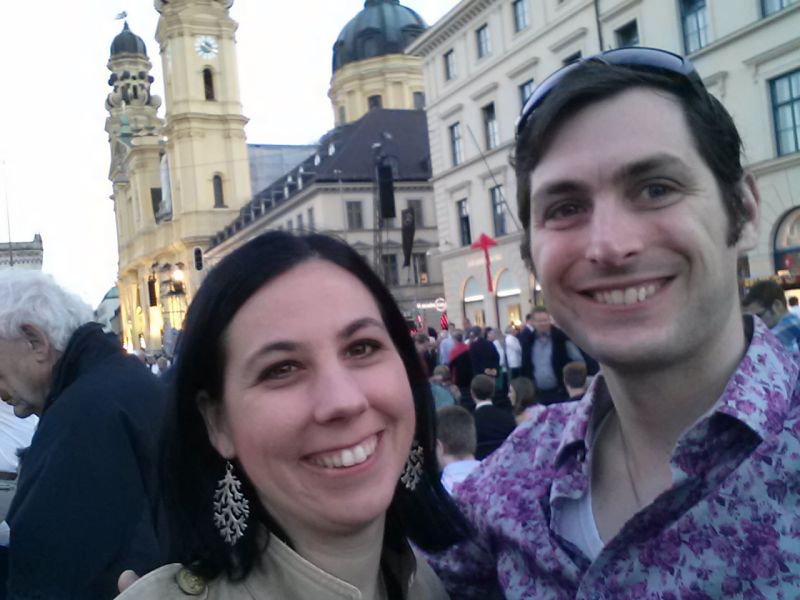 Celebrating Our Anniversary at a Concert in Munich, Germany
