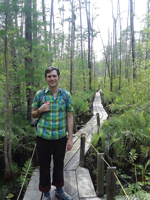 Andrew on Adventure in the Swamp