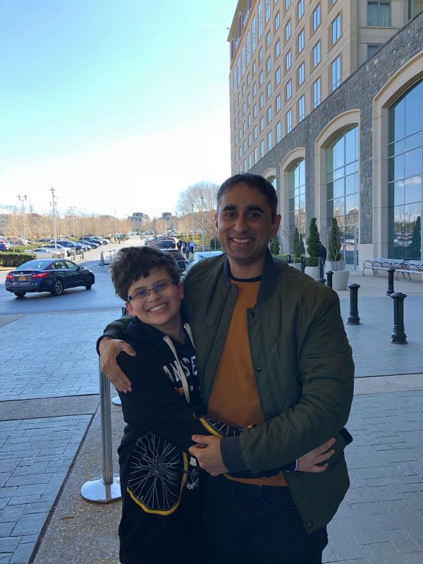 Samir and His Nephew Ankur