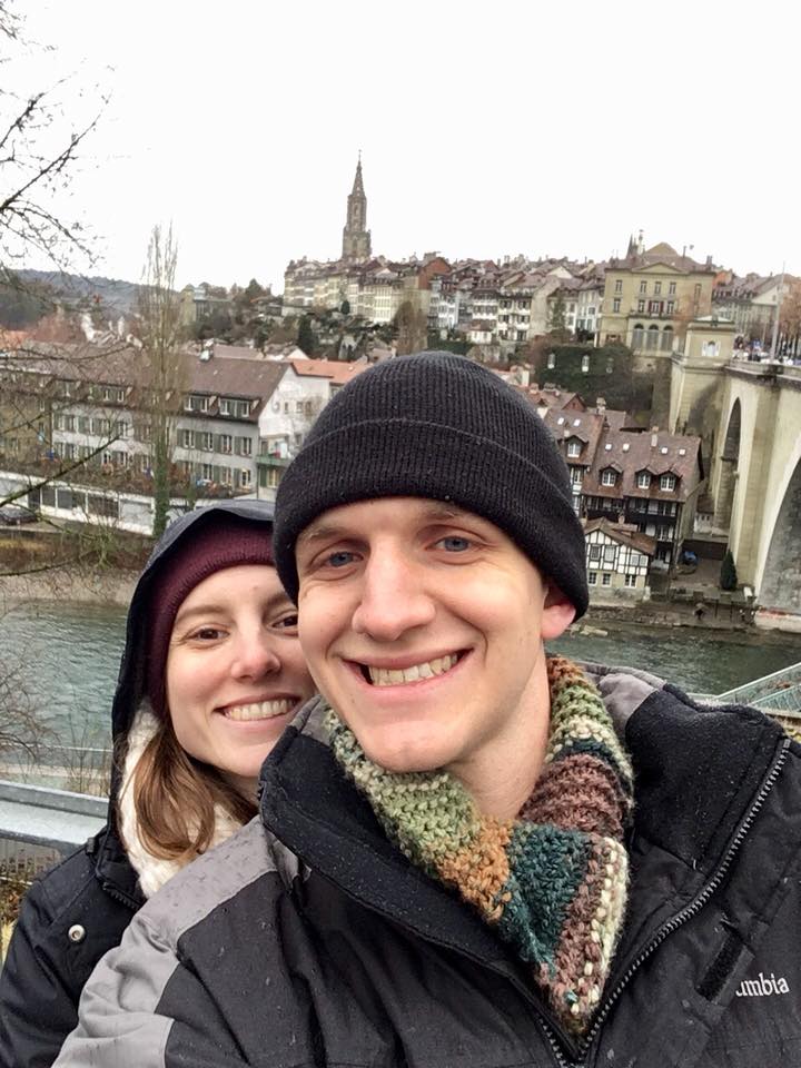 Exploring an Old City in Switzerland
