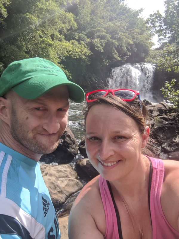 Hiking to a Waterfall