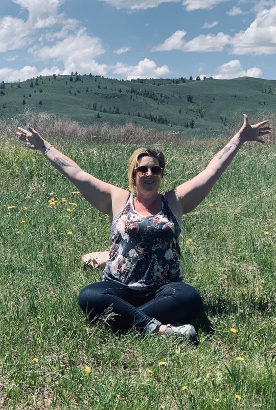 Meditating in the Mountains