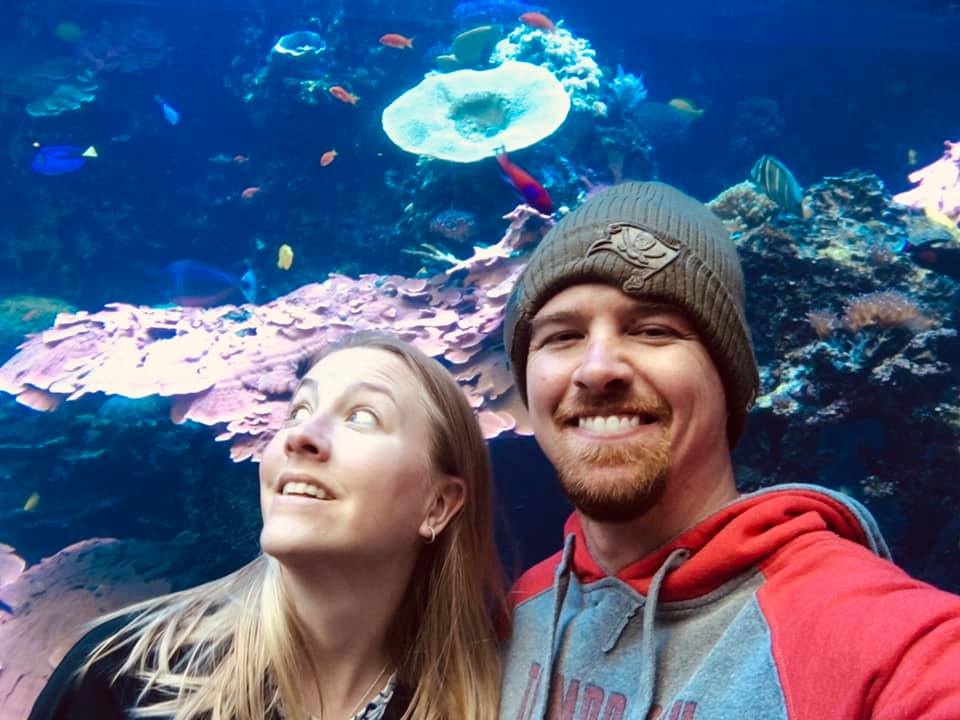 At the Georgia Aquarium