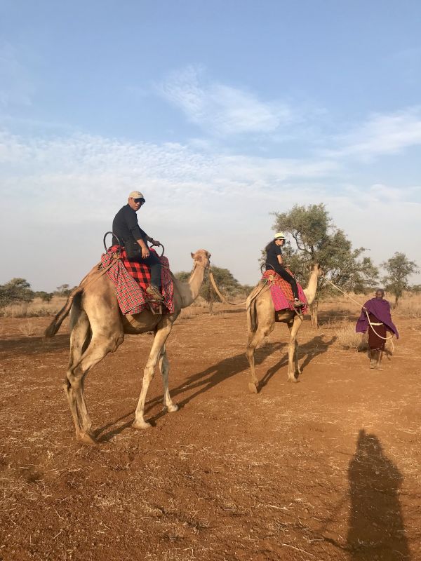 Camel Ride in Kenya