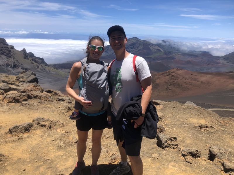 On Top of Haleakala Volcano!