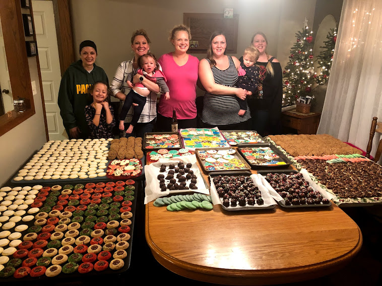 Annual Cookie Baking with Friends
