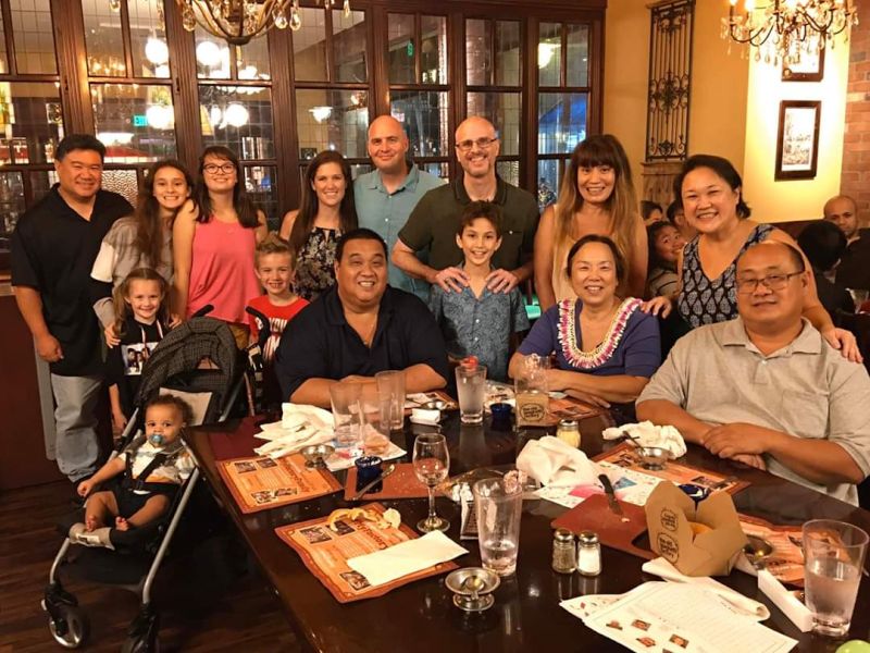 Dinner With Our Hawaiian Ohana
