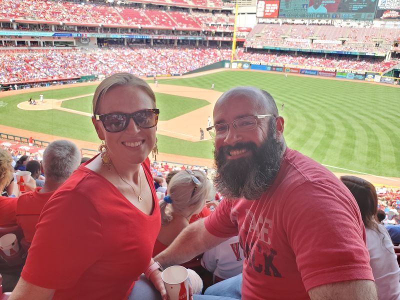 Afternoon Date at a Baseball Game