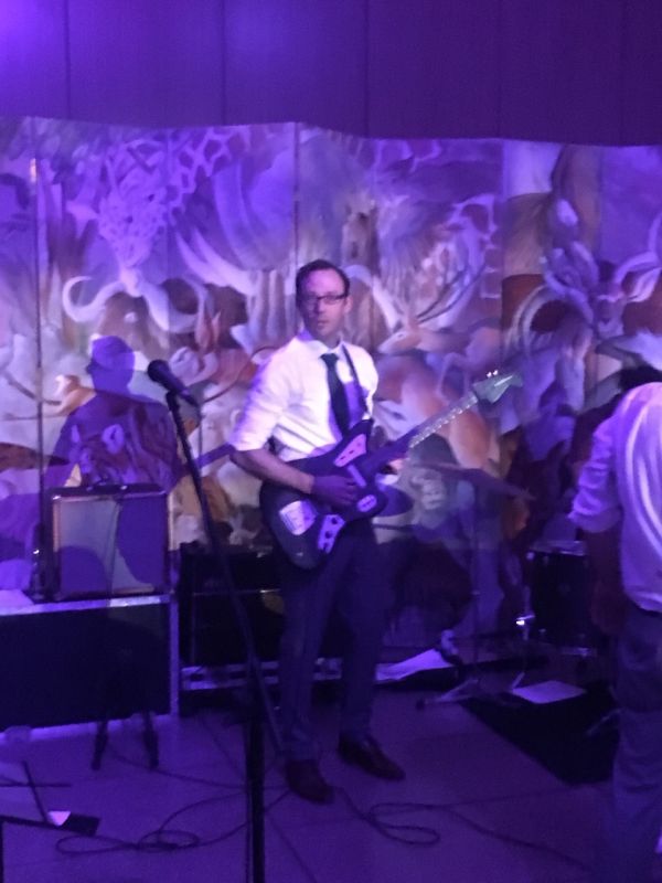 Tim Rocking Out at His Brother's Wedding