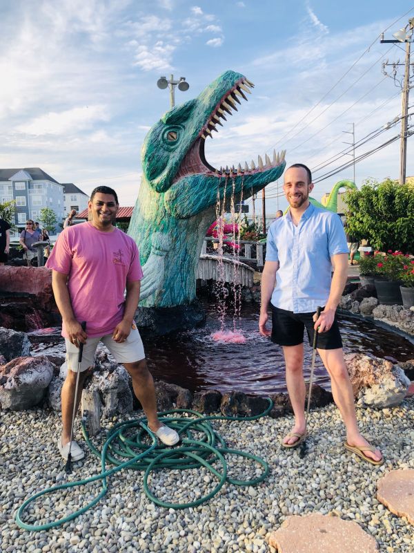 Dinosaur Mini Golf