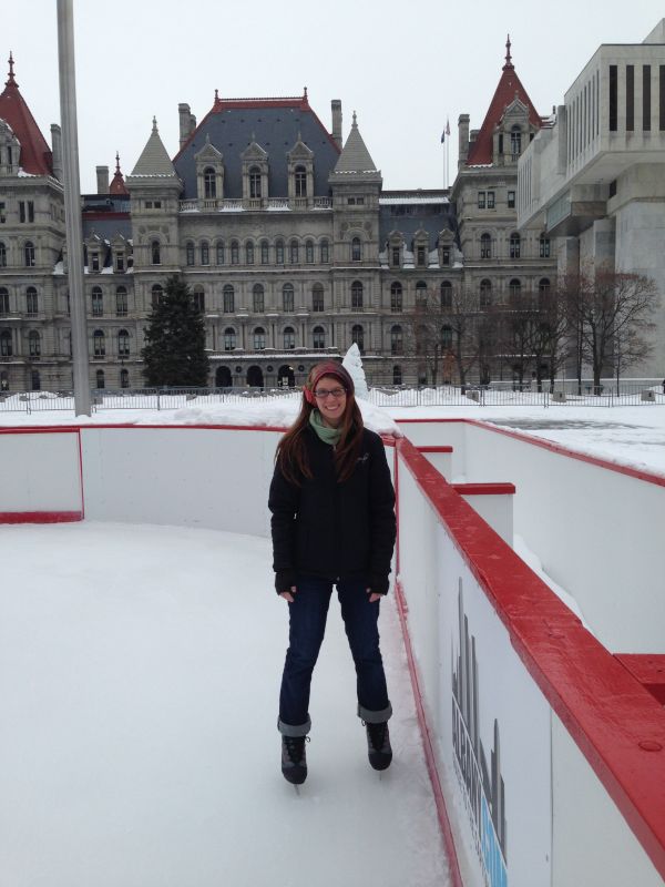 Ice Skating on Christmas Vacation