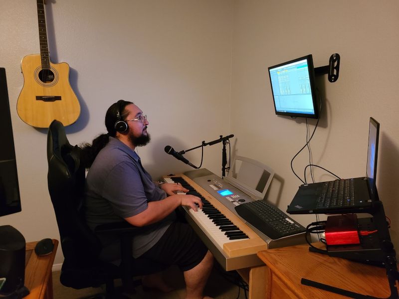 Kasey Enjoys Writing & Recording Music