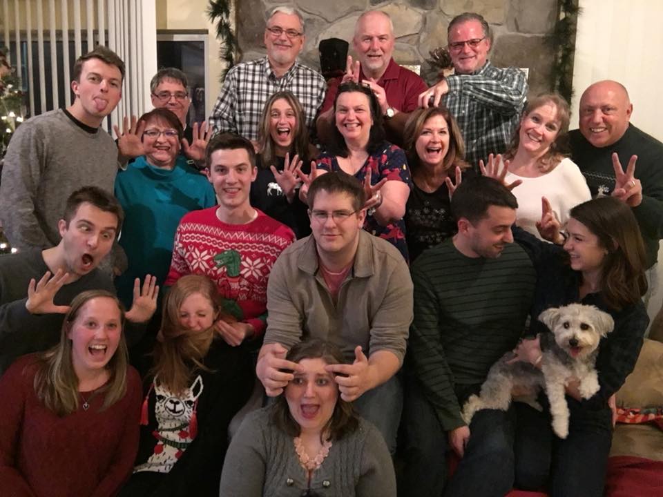Acting Silly With Our Oldest Family Friends