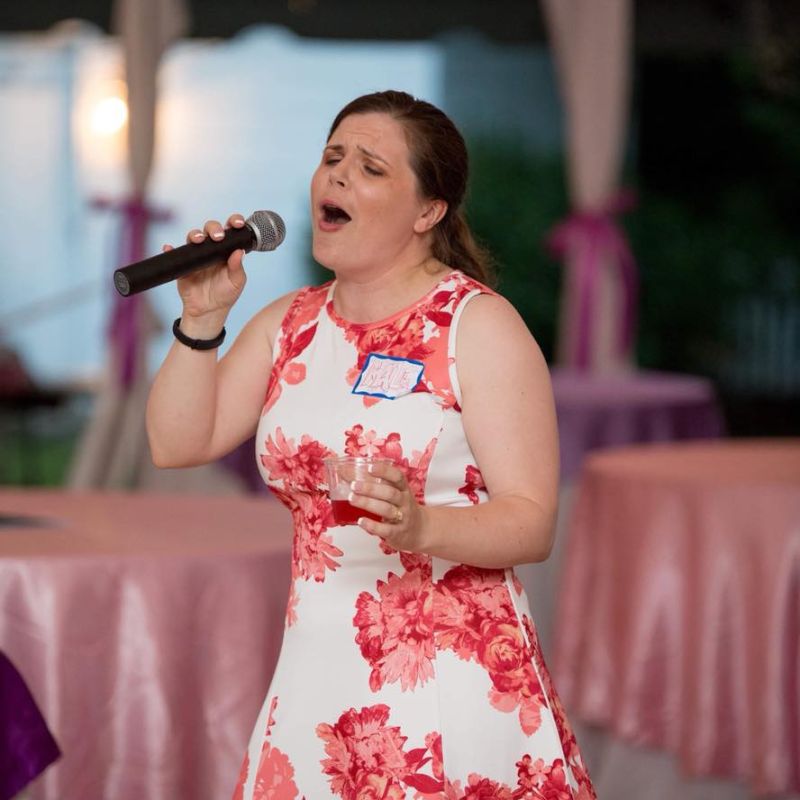 Maile Singing Karaoke