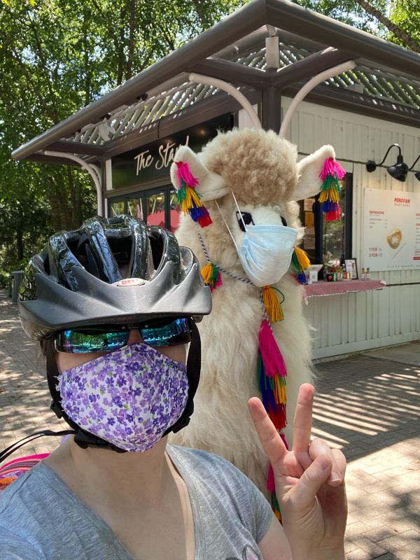 Out for a Bike Ride & Seeing the Local Sites