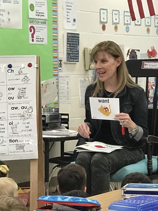 Volunteering at Hunter's School