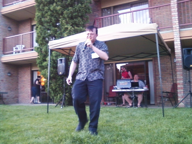 Singing Karaoke